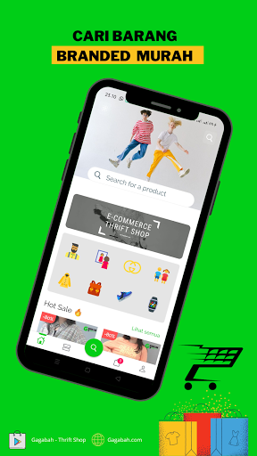 Gagabah - Jual Beli Thrift Shop, Second Branded