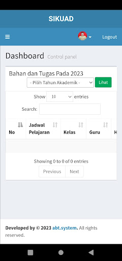 SIKUAD SMKN 2 Purwodadi Screen 3
