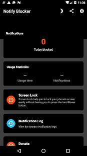 Notification Cleaner & Blocker & Screen Lock Screenshot