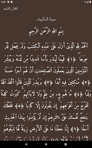 القُرْآنِ الكَريمِ screenshot 6