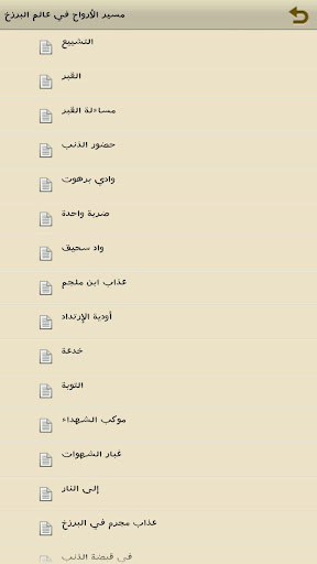 مسير الأرواح في عالم البرزخ Screen 2