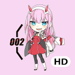 Cover Image of Baixar Papel de parede de anime Zero Two HD 4K 1.4 APK