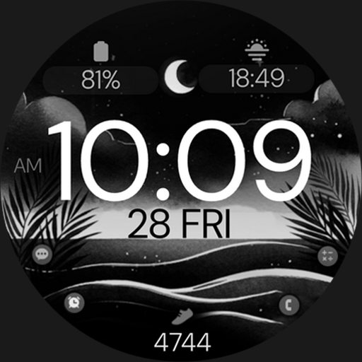 Get Summer Nights watch face for Android Aso Report