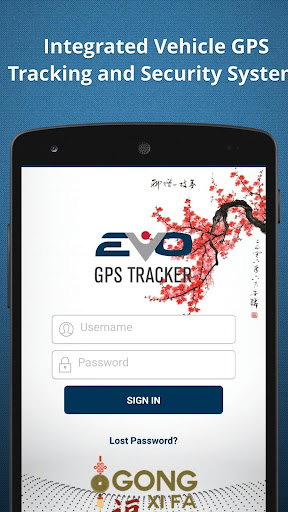 Android application EvoTrackerPro screenshort