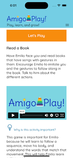 Amigo Play Screen 3