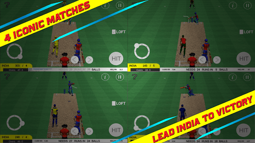 Android application Cricket India Run Chase screenshort