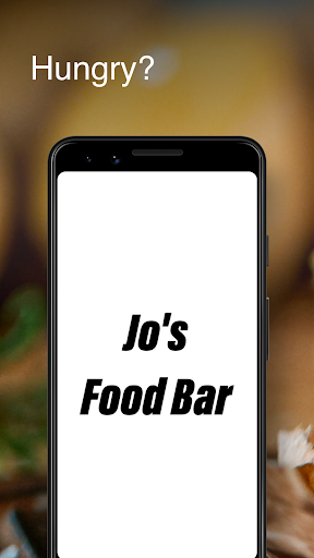 Android application Jo's Food Bar screenshort