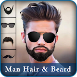Man Hair & Beard Style Editor icon