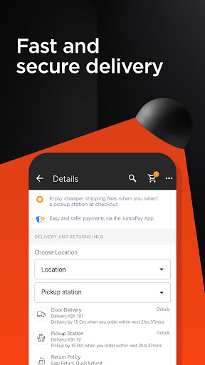 Screenshot of JUMIA Online Shopping
