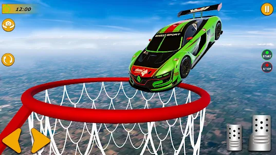 슈퍼 히어로 GT 자동차 스턴트 게임 3D