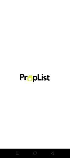 Android application PropList screenshort