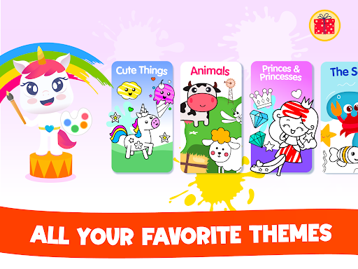 Girls Coloring Book Magic screenshot 14