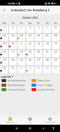 KsB Abfall- und Wertstoffapp Screen 3