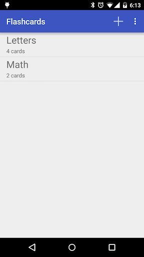 Flashcards Application Screenshot 1 - AppWisp.com