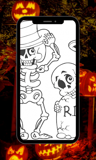Halloween Ghost Coloring Page