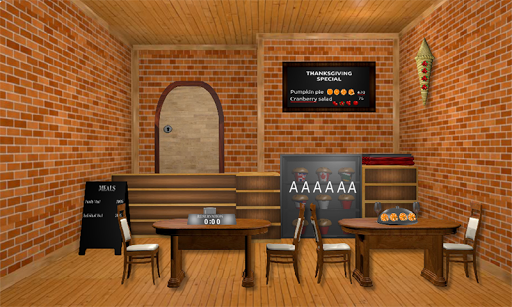 3D Escape Games-Thanksgiving R Screen 3