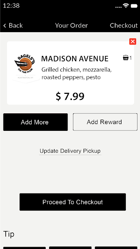 Android application Bagels on The Main screenshort