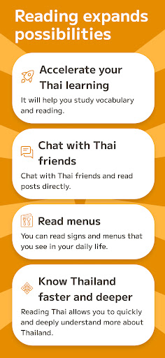 Screenshot of Thai Reading | Alphabet & Tone