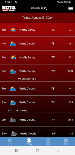 Screenshot of KOTA First Alert