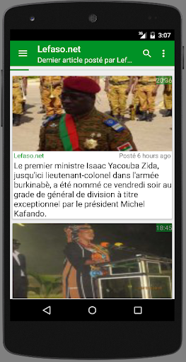 Actu Burkina: Infos Complètes Screen 3