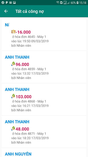 VIETBILL - Quản lý