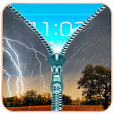 Storm Zipper Lock Screen Prank icon