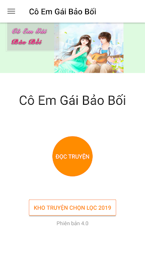 Android application Cô Em Gái Bảo Bối - Truyện ngô screenshort