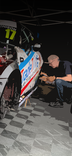 Race Car Setup Log Screen 2
