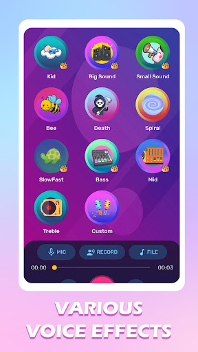 Voice Changer: Funny Sound FXs Screen 3