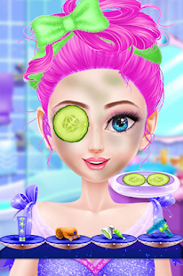 Purply Princess Makeover & Dress up: Makeup Salon 1.2 APK screenshots 2