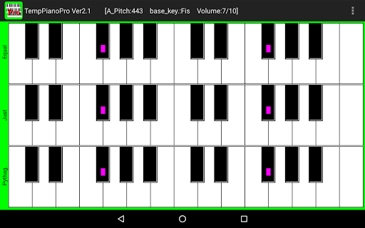 Temperament Piano Pro