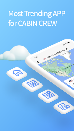 Android application FLYHIGH - for Cabin Crew screenshort