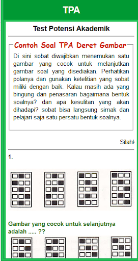 Test Potensi Akademik Lengkap