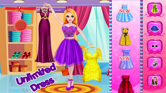 Cute Girl Makeup Salon Games: Fashion Makeover Spa 1.0.10 APK screenshots 6