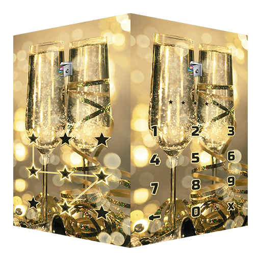 AppLock Live Theme Champagne logo