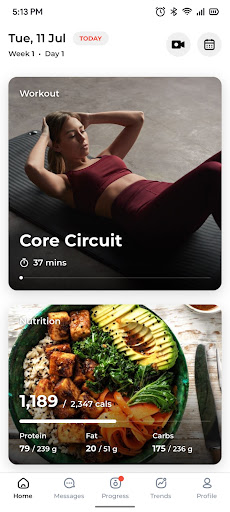 Fit@40 Screen 2