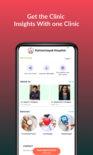Android application Ashtavinayak Hospital screenshort