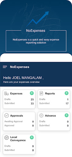 NoExpenses App Screen 2