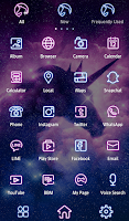 screenshot of Unicorn Sparkle Theme