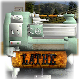 Lathe Worker: 3D Machine Simulator icon