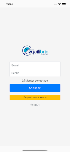 Android application Nova Equilíbrio Contábil screenshort