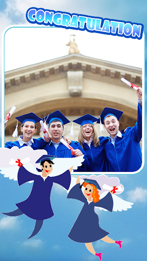 Android application Photo Frames Graduation screenshort