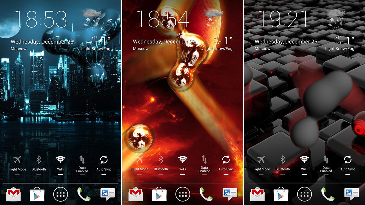 Android application Metaballs Liquid HD screenshort
