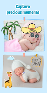 Baby photo editor Newborn pic