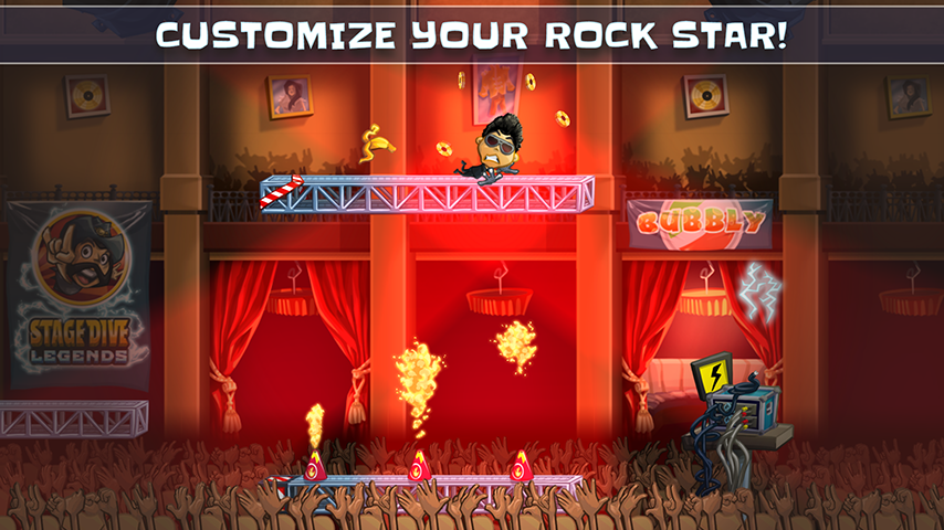 Stage Dive Legends 1.1.7 APK + Мод (Unlimited money) за Android