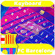 FC Barcelone Keyboard themes - Androidアプリ