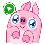 Cover Image of Download WASticker Animated Animals 5.6 APK