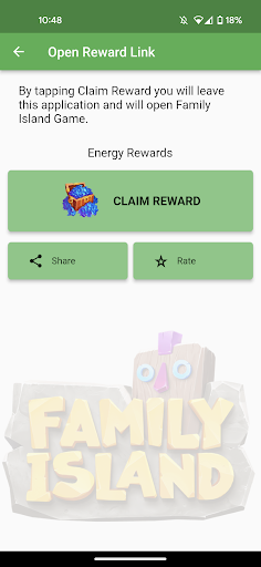 FI Daily Energy Rewards Screen 2