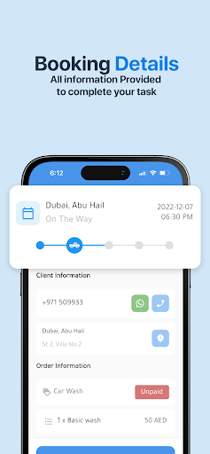 BeTeam - Service Provider Screen 2