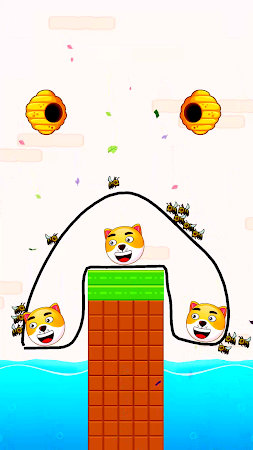 Game screenshot Dog vs Bee: Save The Dog mod apk